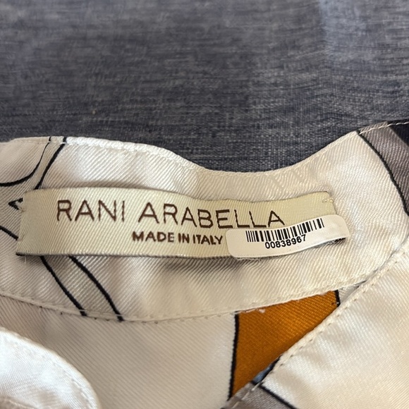 Rani Arabella 100% Silk Women’s Size Large Button Down Shirt - Picture 3 of 7